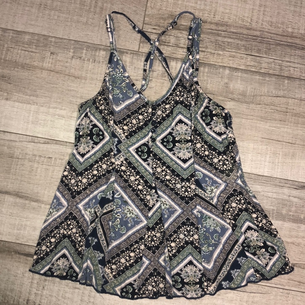 american eagle strappy tank